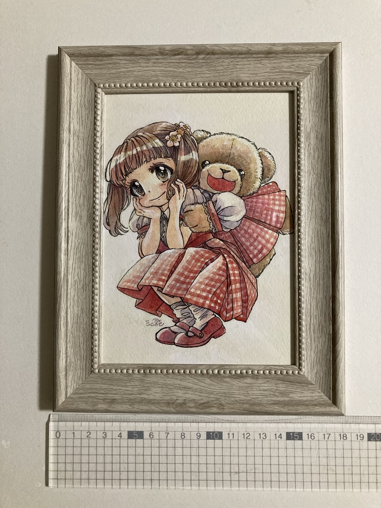 原画【ギンガムチェック】