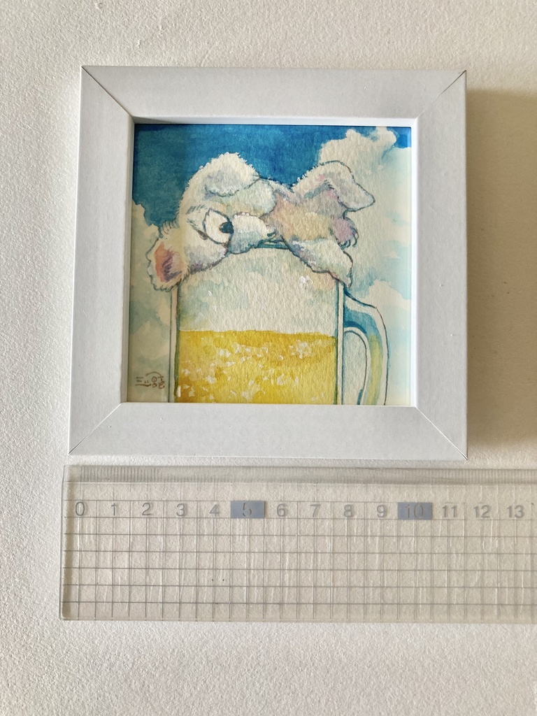 ミニ原画【昼飲み】