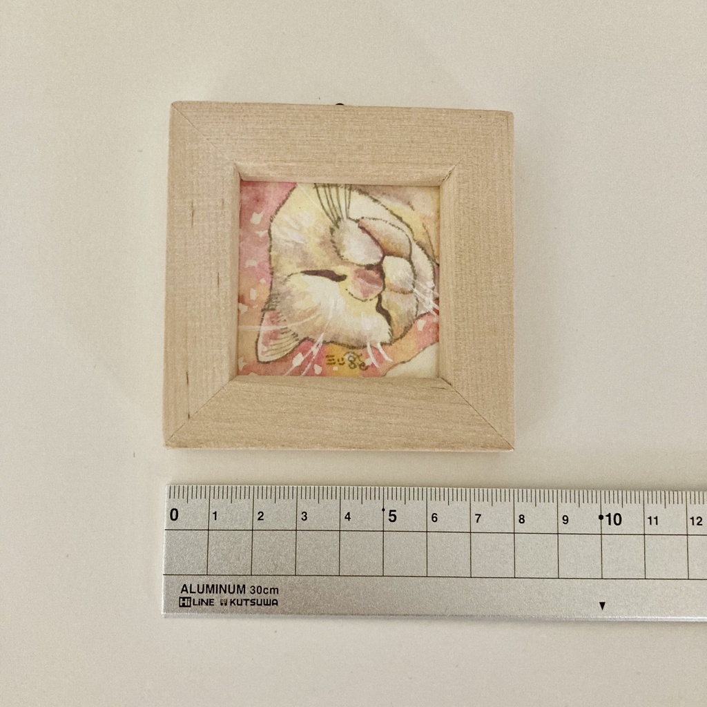 ミニ原画【ねがお】