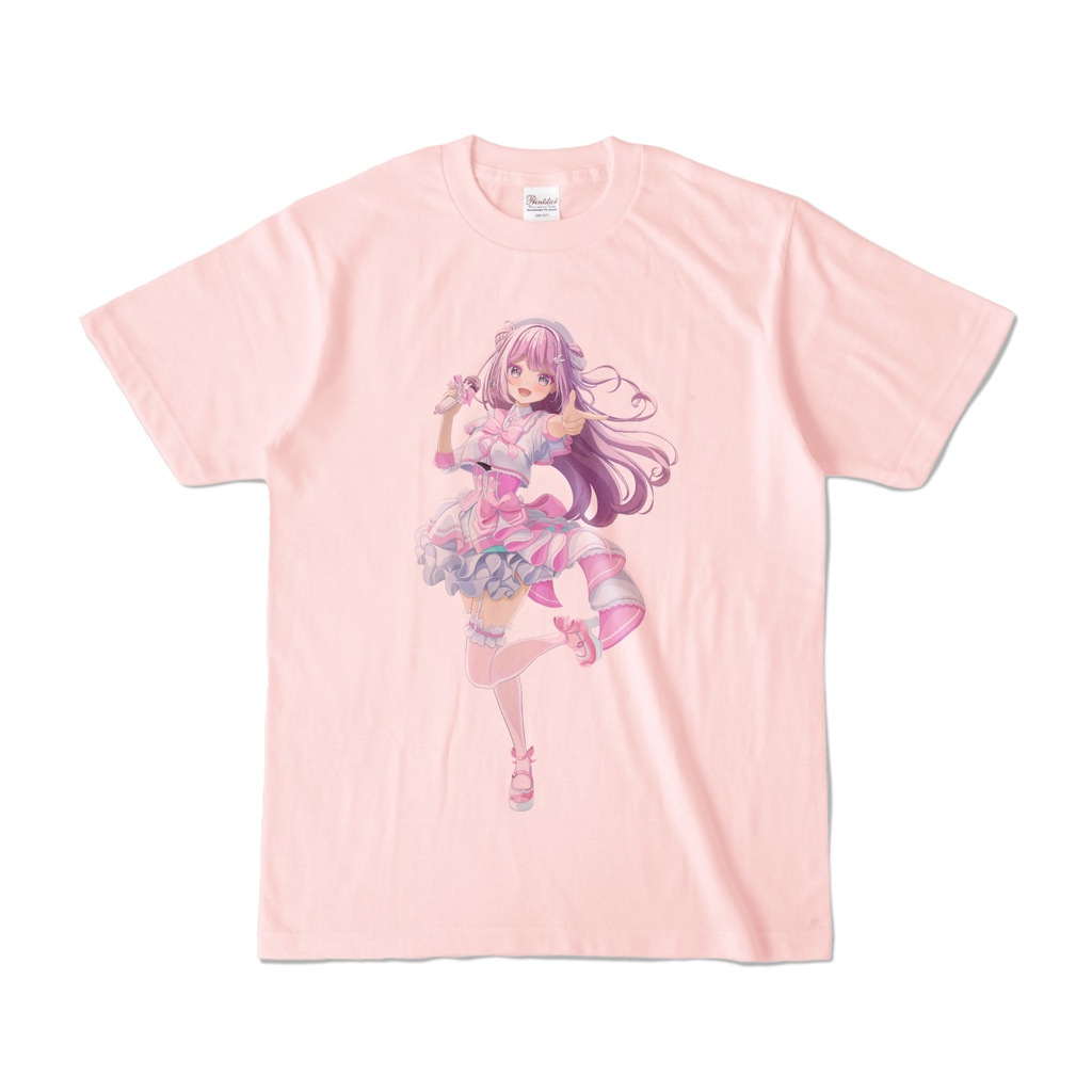 【常時購入可能】(男女兼用サイズ)淡雪花奏アイドル気ビジュアルTシャツ②全身