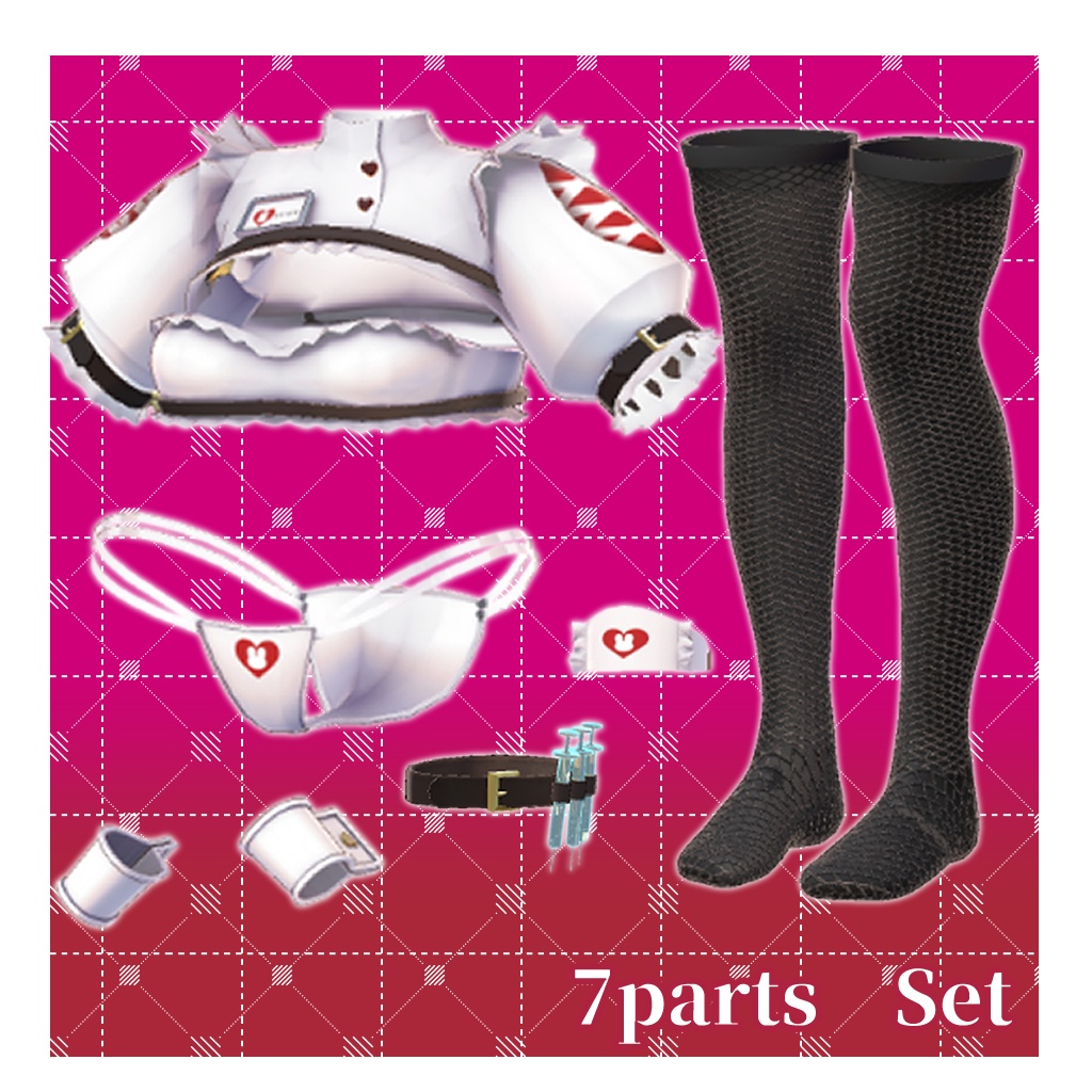 【4アバター対応】誘惑ナース-Seductive_Nurse-