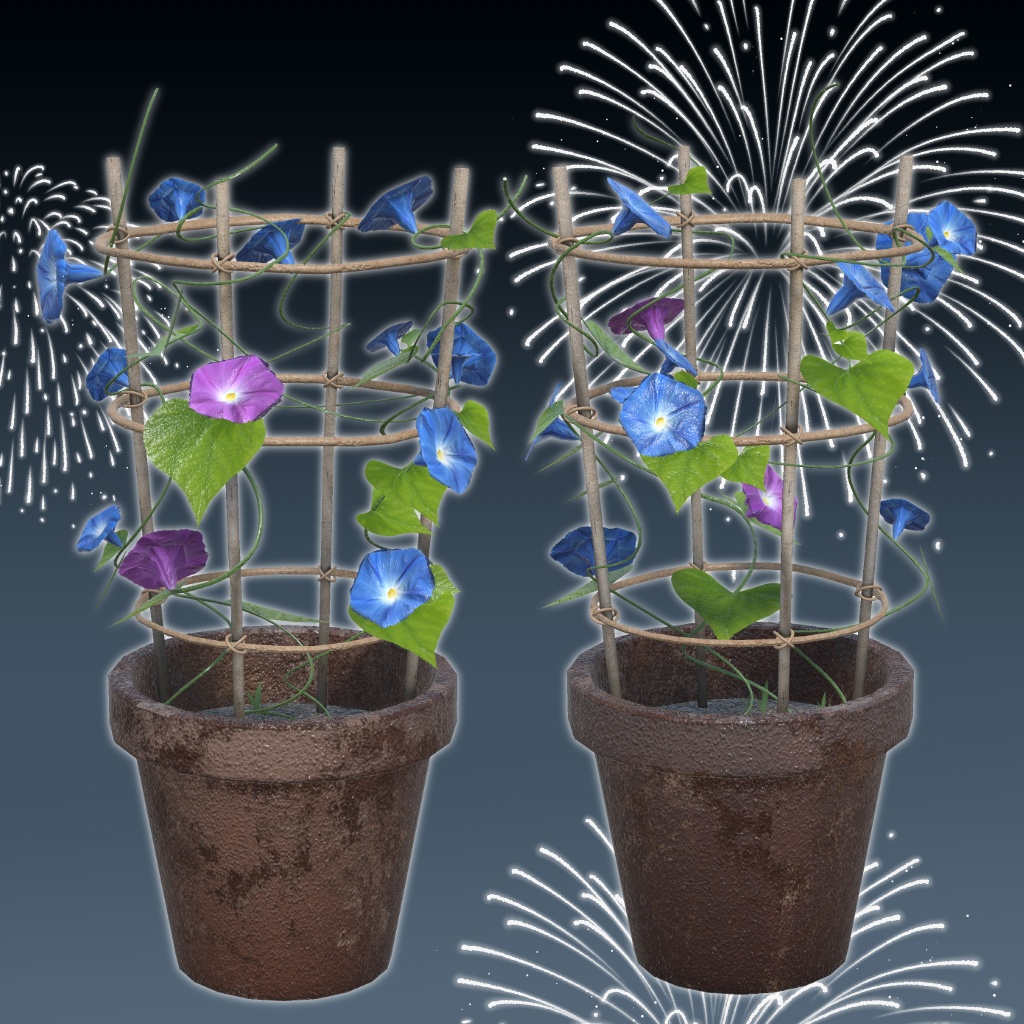 SummerSet!(スイカと朝顔)