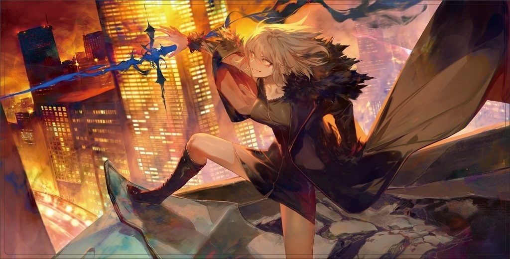 Fate GrandOrder ジャンヌダルク ジャンヌオルタ プレイマット 