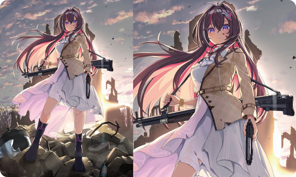 プレイマット：AZKi C107