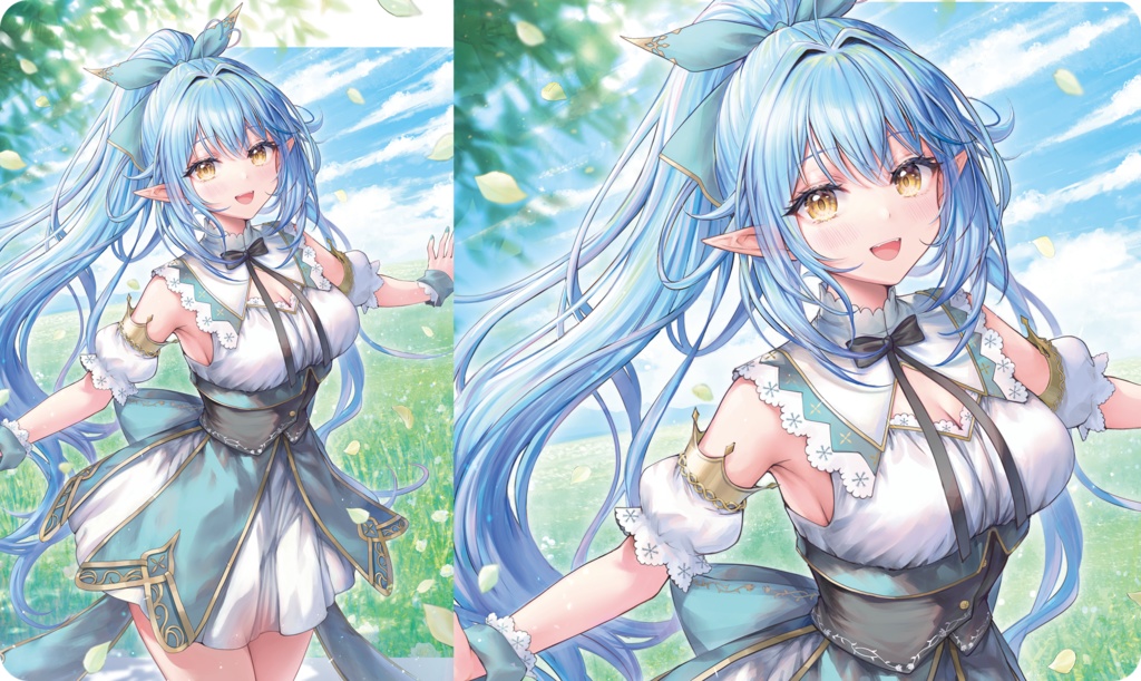 プレイマット：雪花ラミィ C107