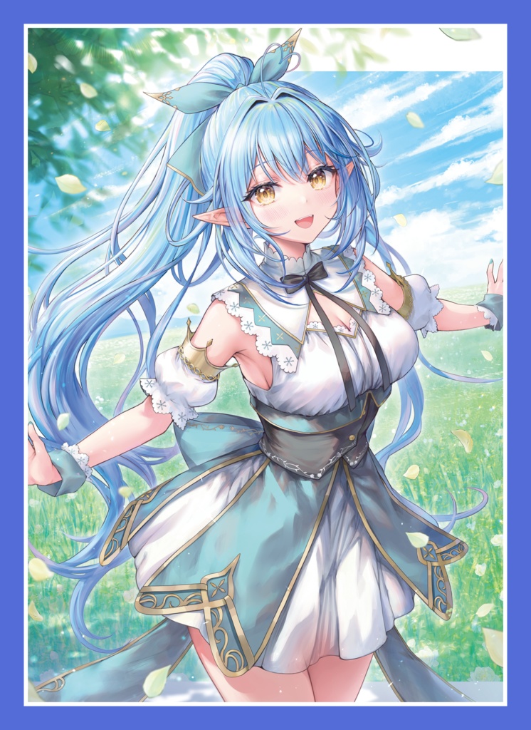 スリーブ：雪花ラミィ C107