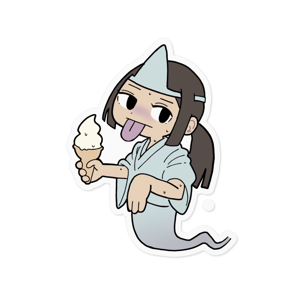 おばけちゃんステッカー