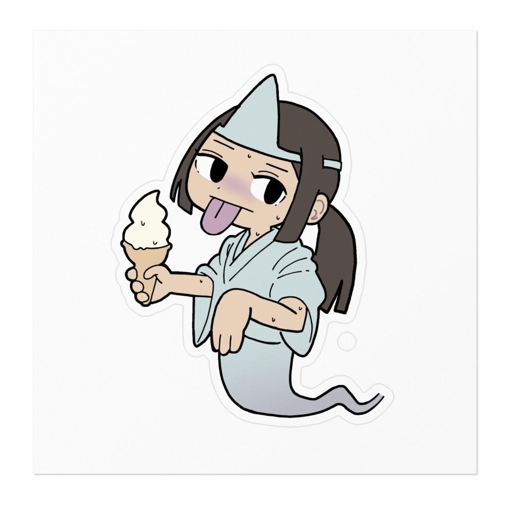 おばけちゃんステッカー