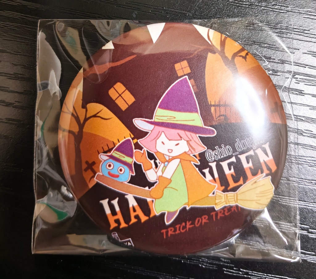 DQ3女魔法使いちゃん缶バッジ