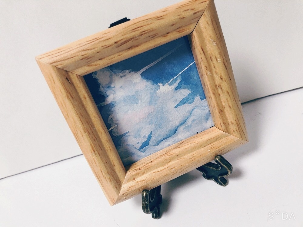 夏空のミニ原画