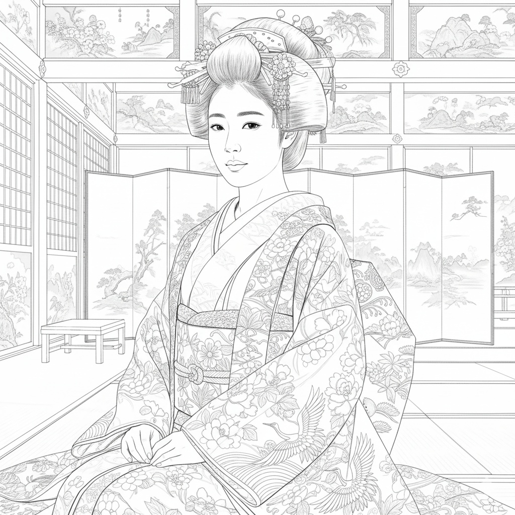 姫君の彩り 第一弾 花と祈り − 姫君の彩り 第一弾 花と祈り − 日本の伝承姫たち − The Colors of Princesses Vol.1 – Flowers and Prayers –