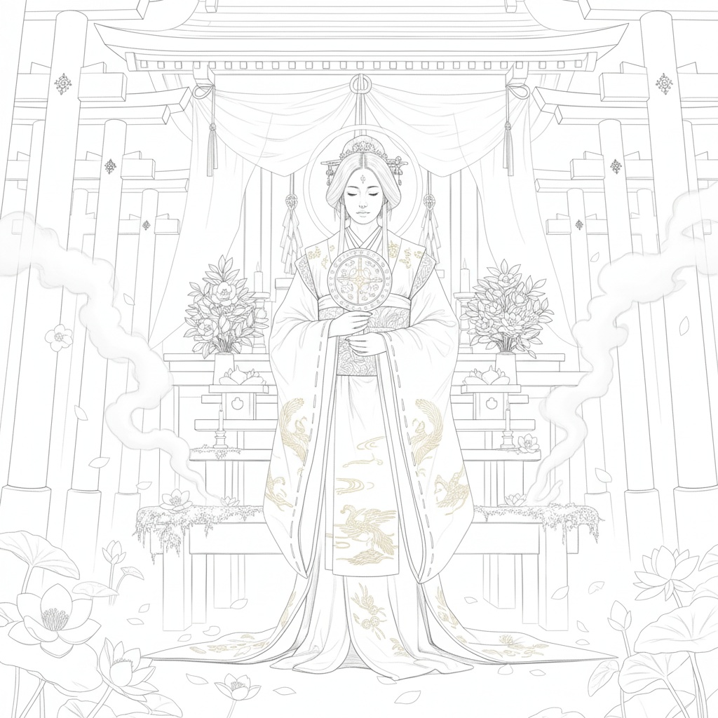 姫君の彩り 第一弾 花と祈り − 姫君の彩り 第一弾 花と祈り − 日本の伝承姫たち − The Colors of Princesses Vol.1 – Flowers and Prayers –