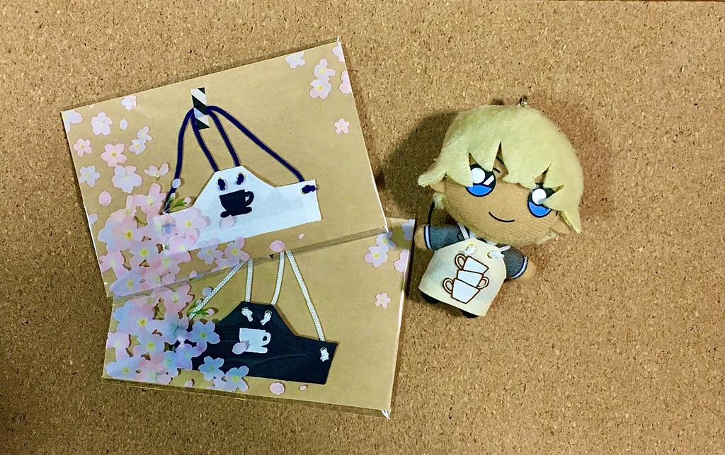 ポアロ風エプロン