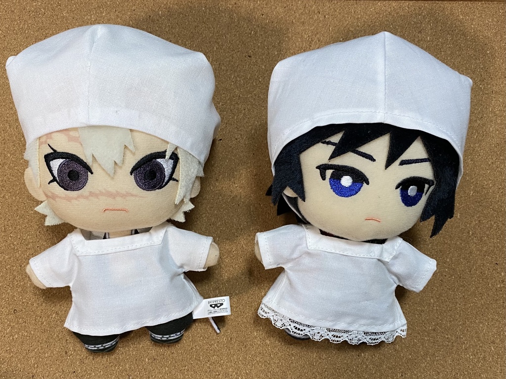 ともぬい(割烹着と三角巾)