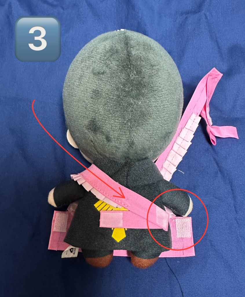 マッシュルともぬいエプロン&三角巾