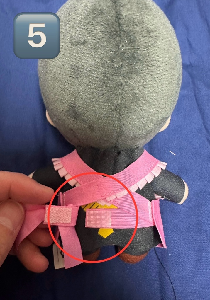 マッシュルともぬいエプロン&三角巾