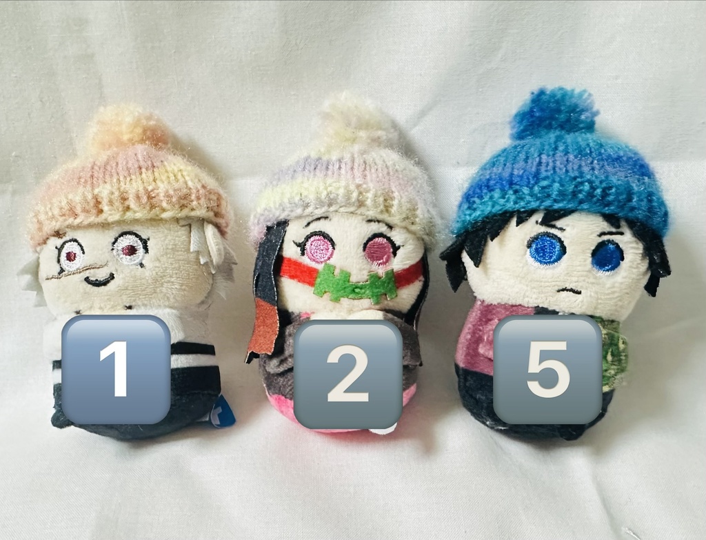 ミニミニフレンズ(ポンポンニット帽)