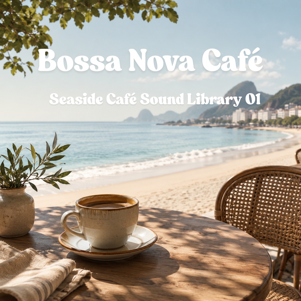【商用利用OK】Bossa Nova Café｜Seaside Café Sound Library 01｜ボサノバBGM 全16曲パック