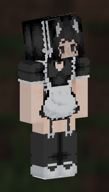 roblox noob maid Minecraft Skin