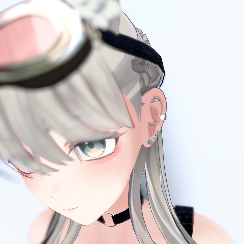 【翠羽-Suiha-対応/無料】工具ピアス(左耳)