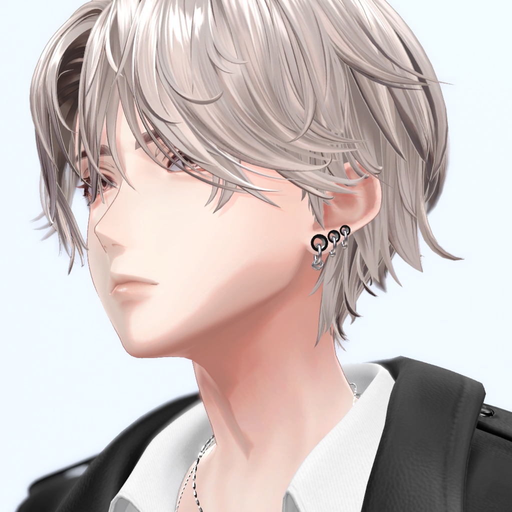 【4アバター対応】拡張ピアス/ホールトゥピアス