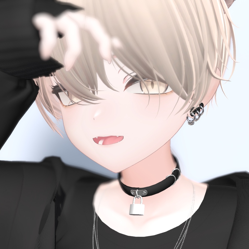 【対応アバター追加記念SALE】拡張ピアス/ホールトゥピアス【海咲-Misaki-/真央-mao-/翠羽-Suiha-対応】