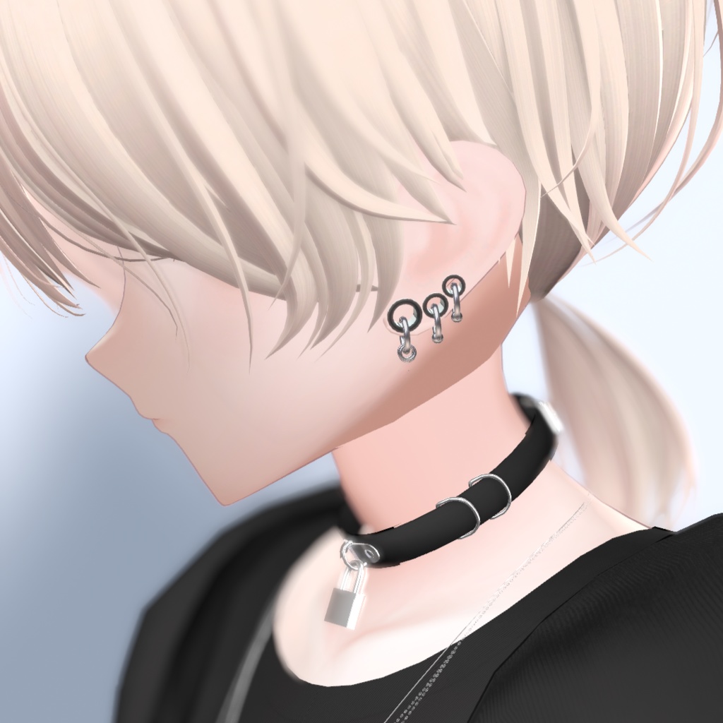 【真央-mao-/翠羽-Suiha-対応】拡張ピアス/ホールトゥピアス