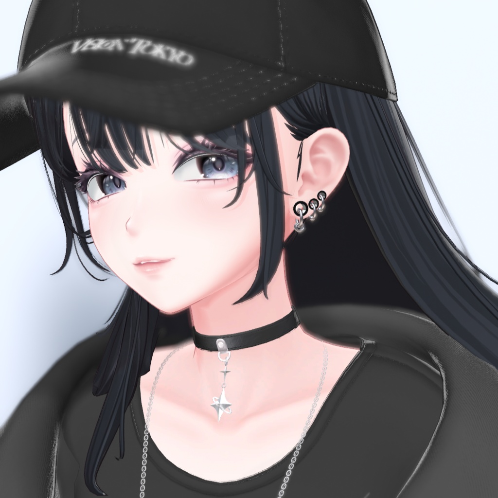 【4アバター対応】拡張ピアス/ホールトゥピアス