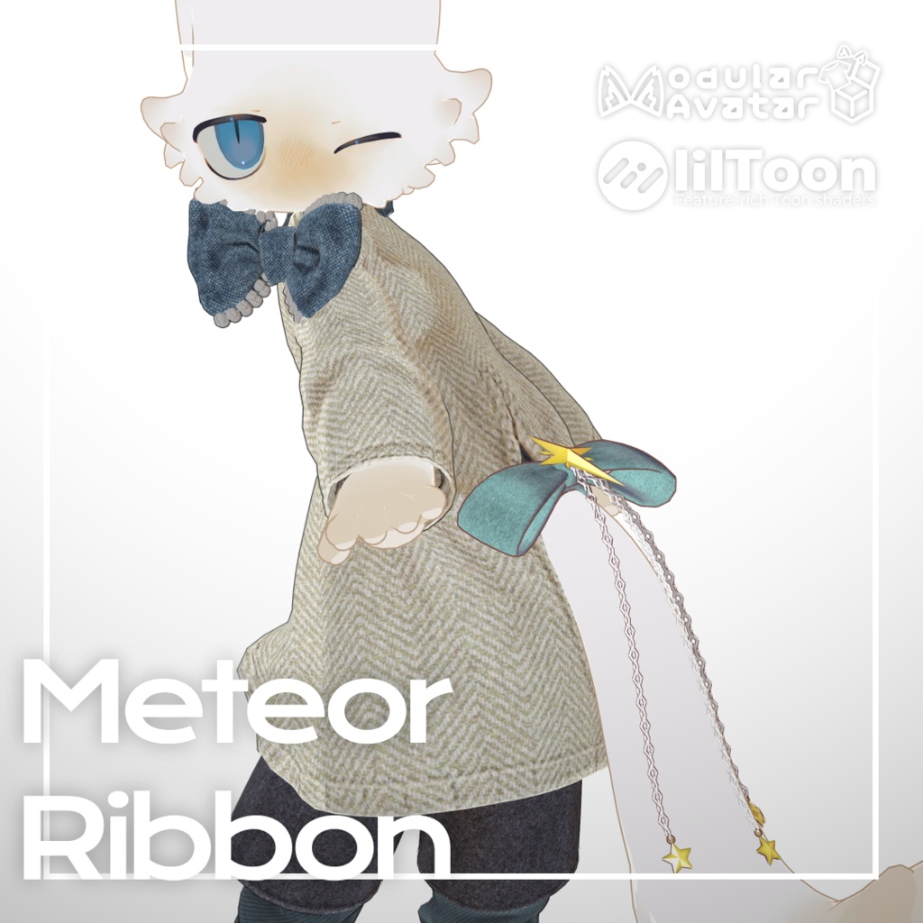 🌸リリース記念SALE🌸流れ星リボン【フィニシフ専用】