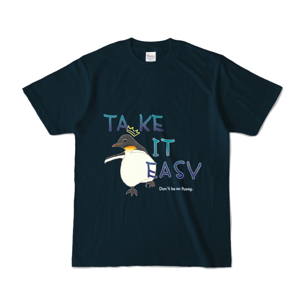 TAKE IT EASY ペンギンＴシャツ ネイビー