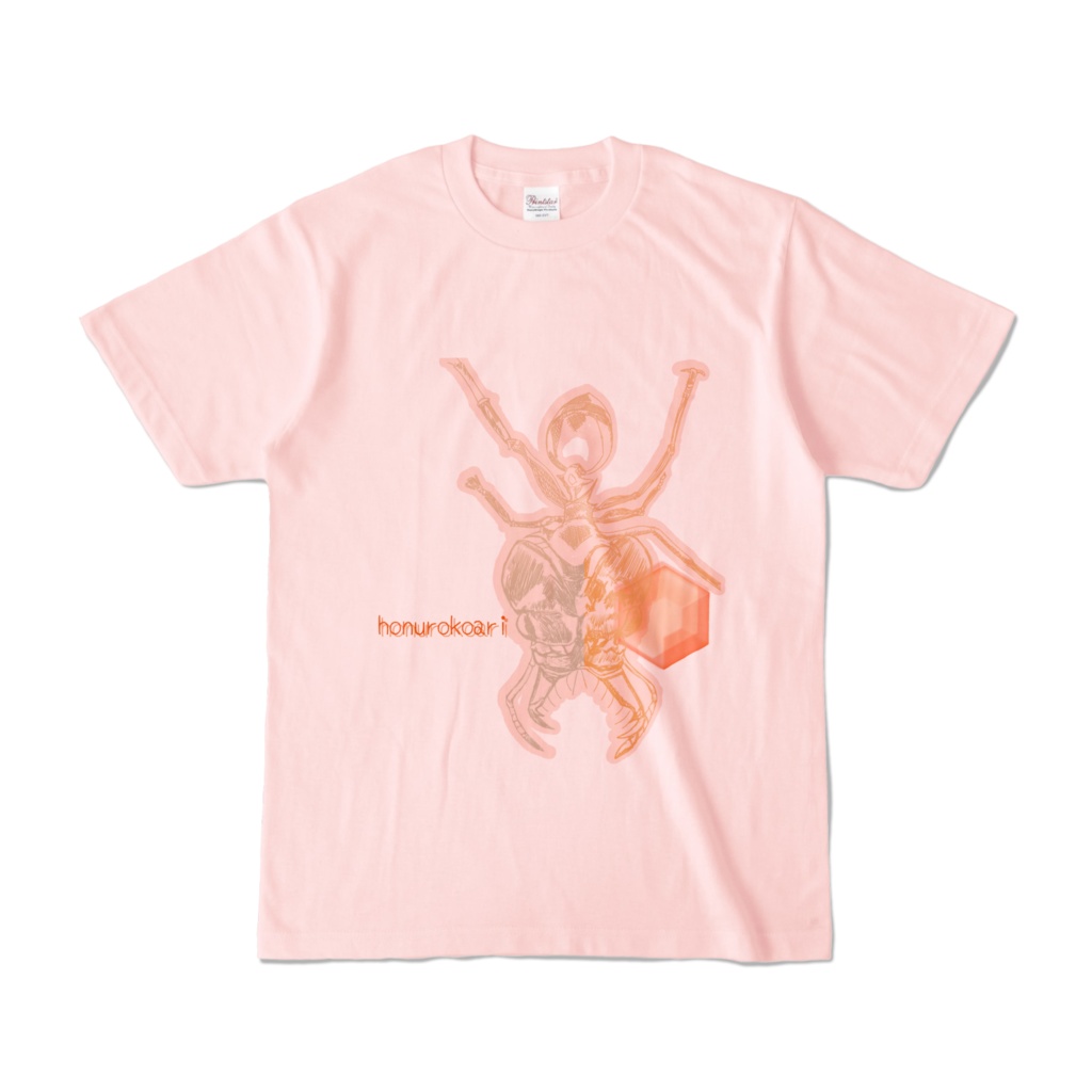 ホンウロコアリTシャツ マルチカラー