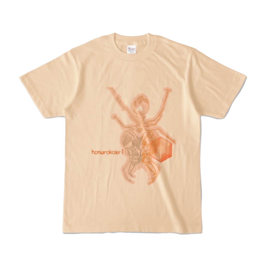 ホンウロコアリTシャツ マルチカラー