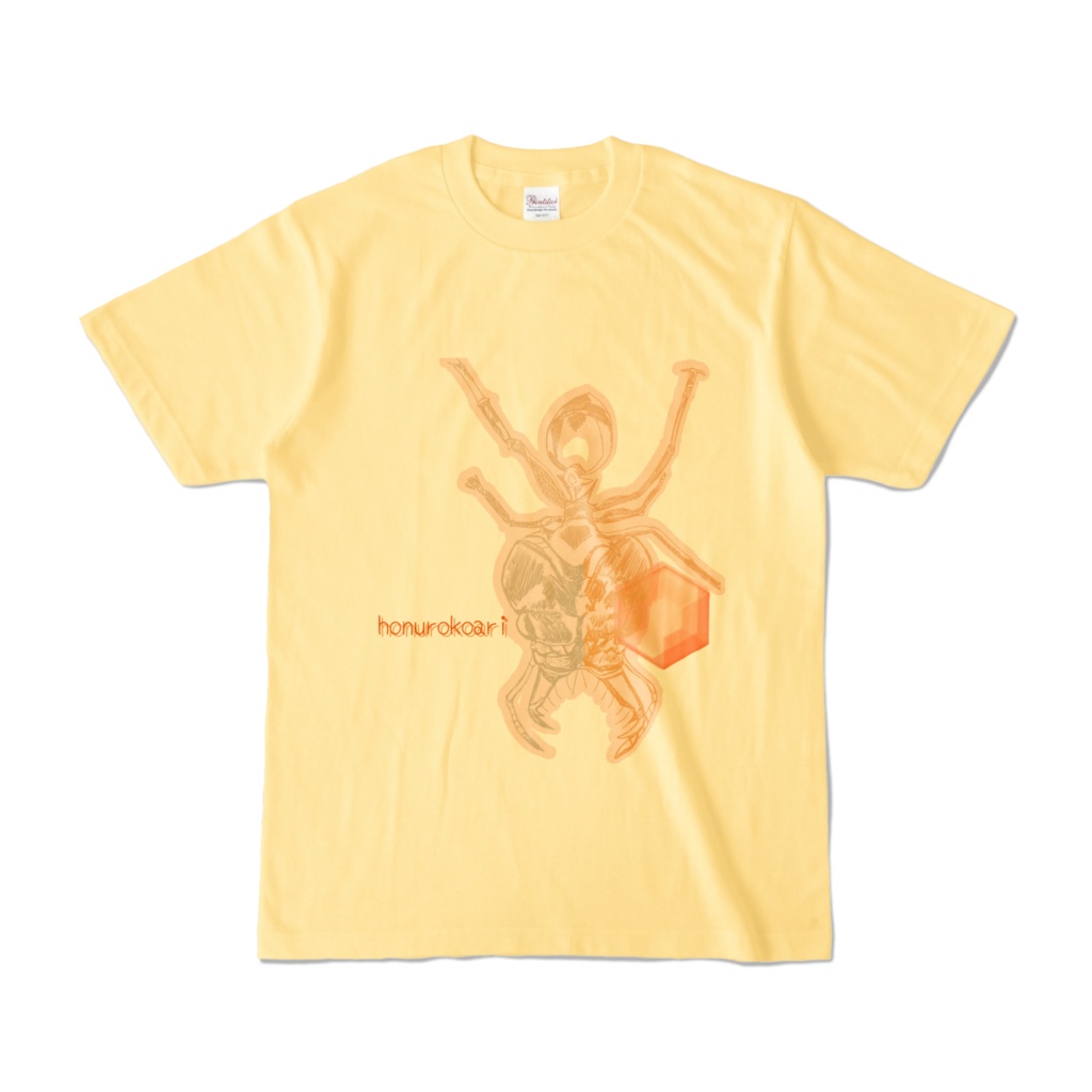 ホンウロコアリTシャツ マルチカラー