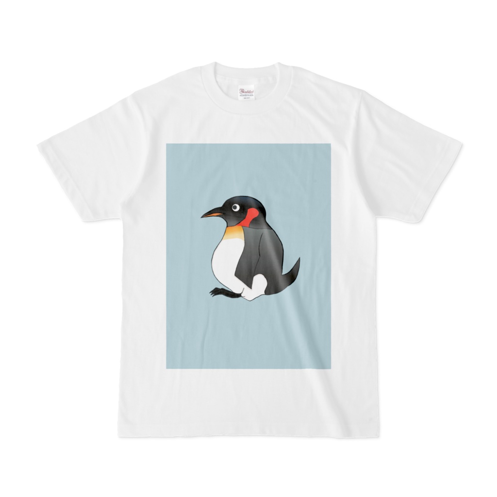 キングペンギン ティールグリーン ボックスシェイプTシャツ