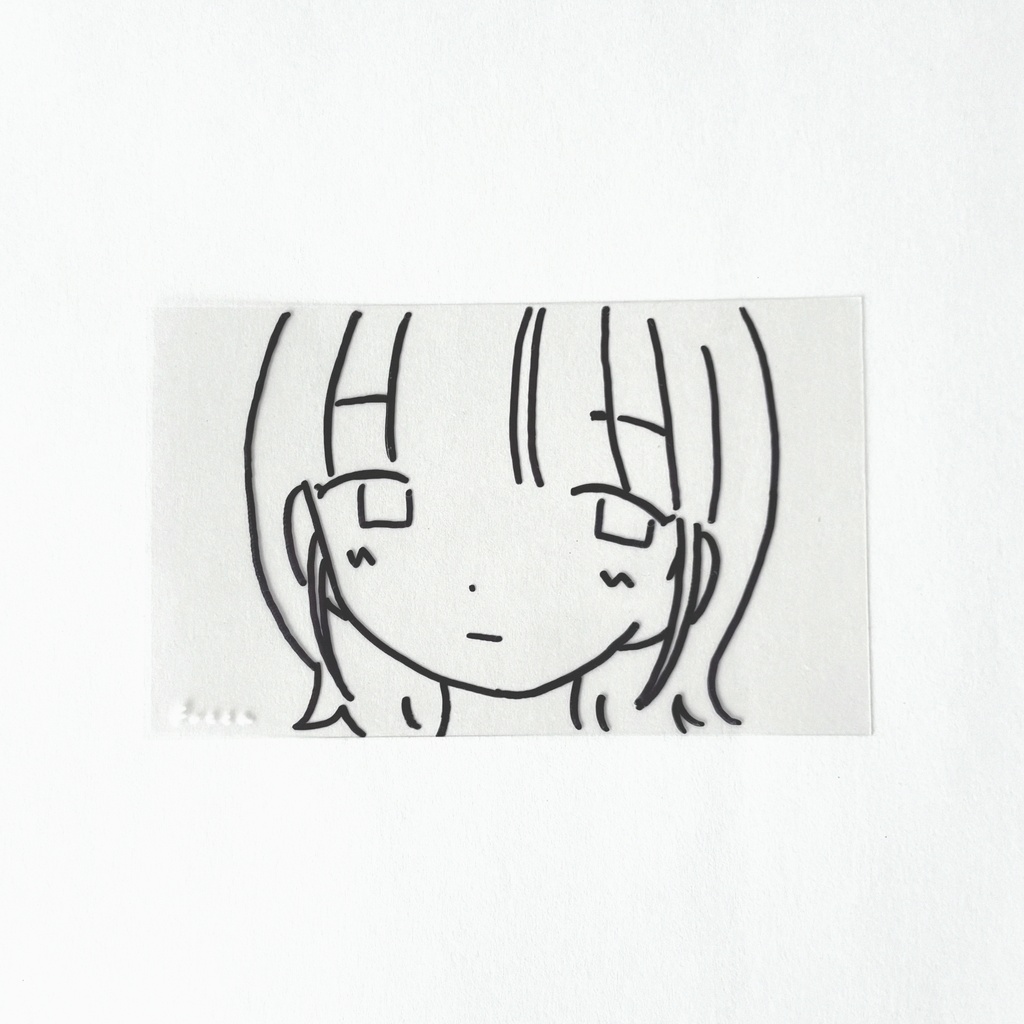 らくがきクリアシールセット⌇3