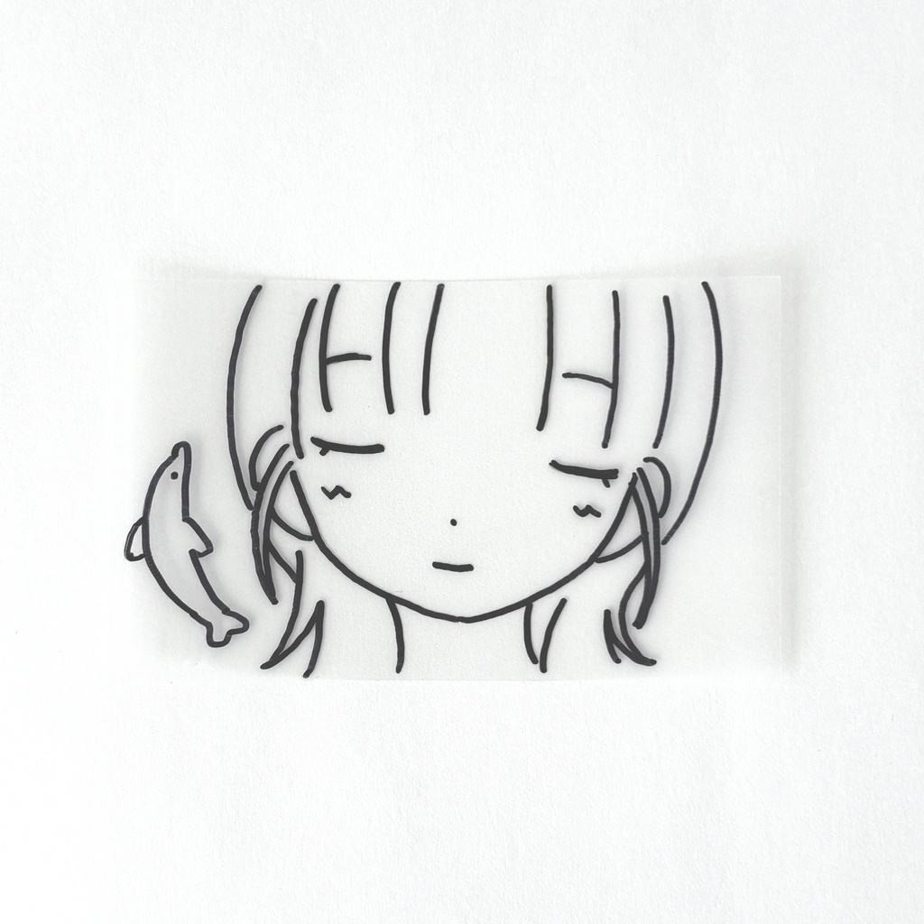 らくがきクリアシールセット⌇5