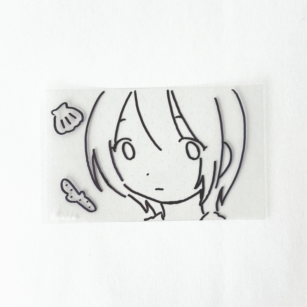 らくがきクリアシールセット⌇8