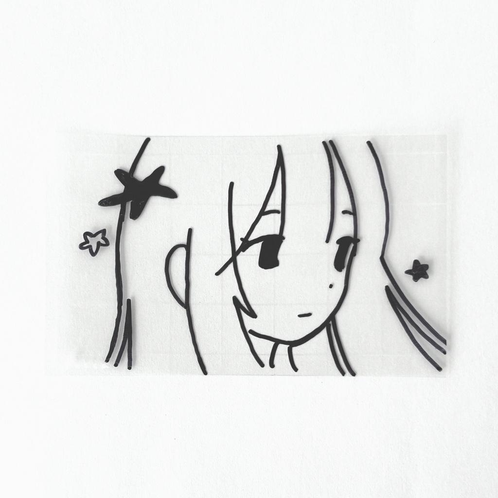 らくがきクリアシールセット⌇10