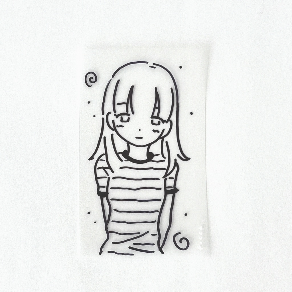 らくがきクリアシールセット⌇15