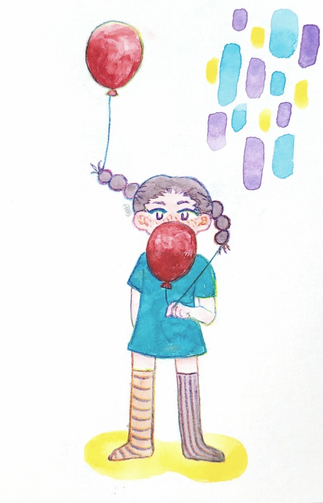 【アウトプット原画】ポスカサイズ前後【額縁なし】