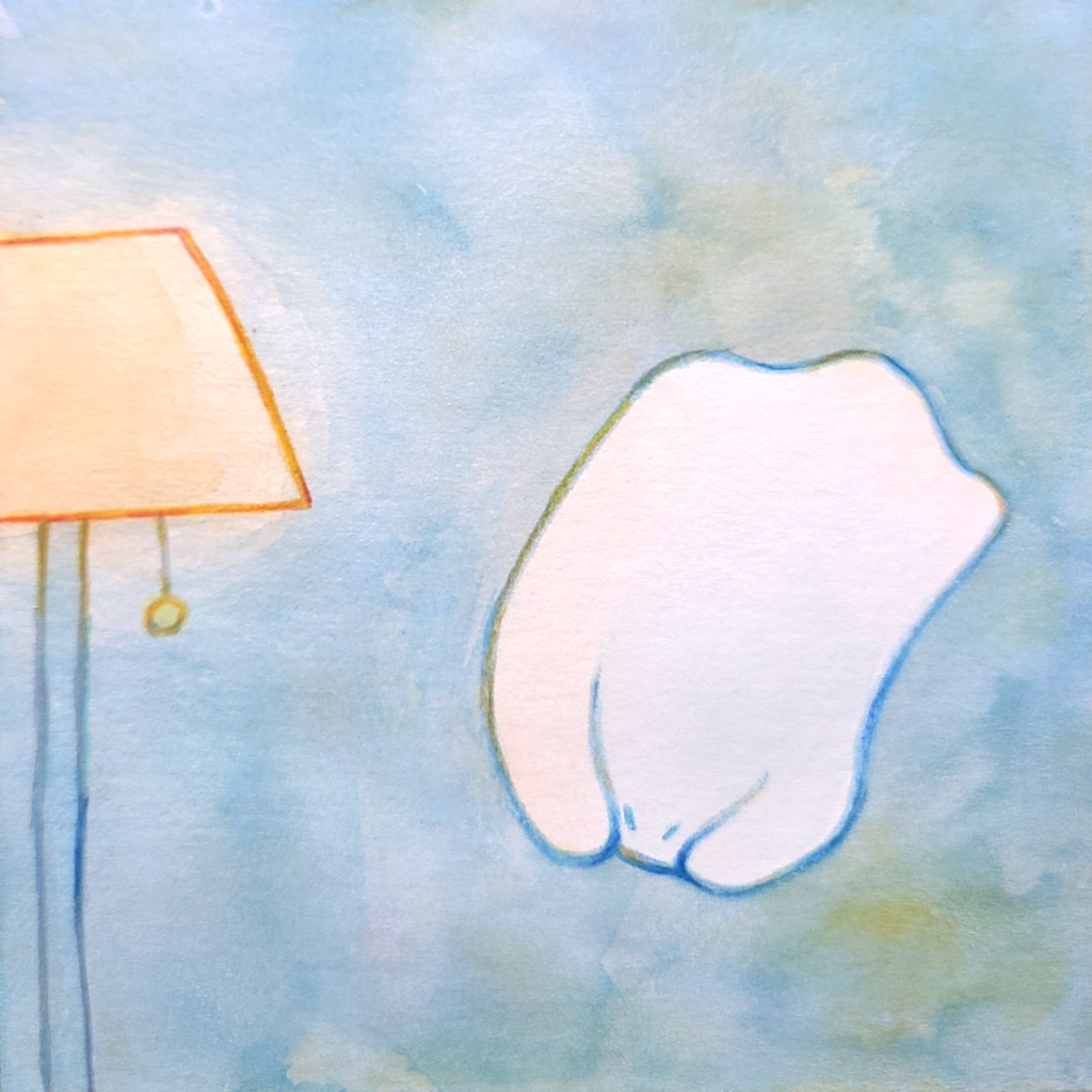 【絵本原画】オバケくん②【額なし】