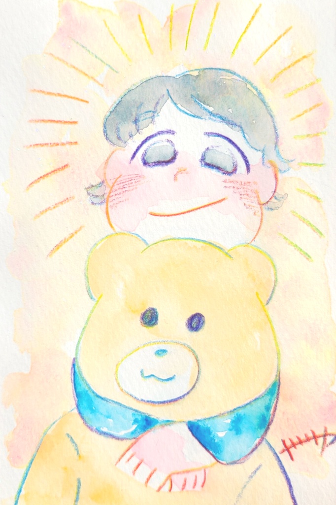 【アウトプットイラスト】ラメあり!ポスカサイズ【背景なし】