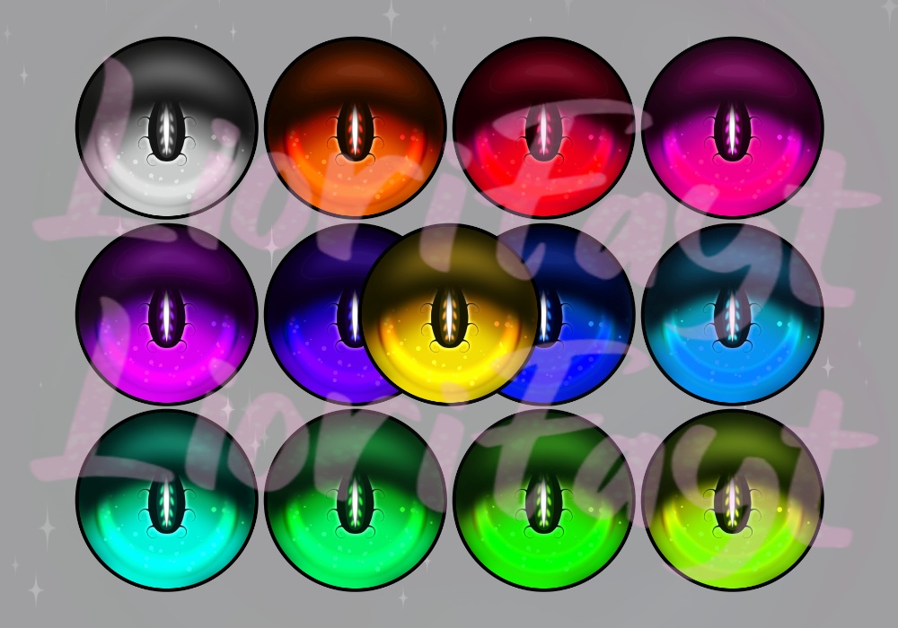 Horror Eye Textures