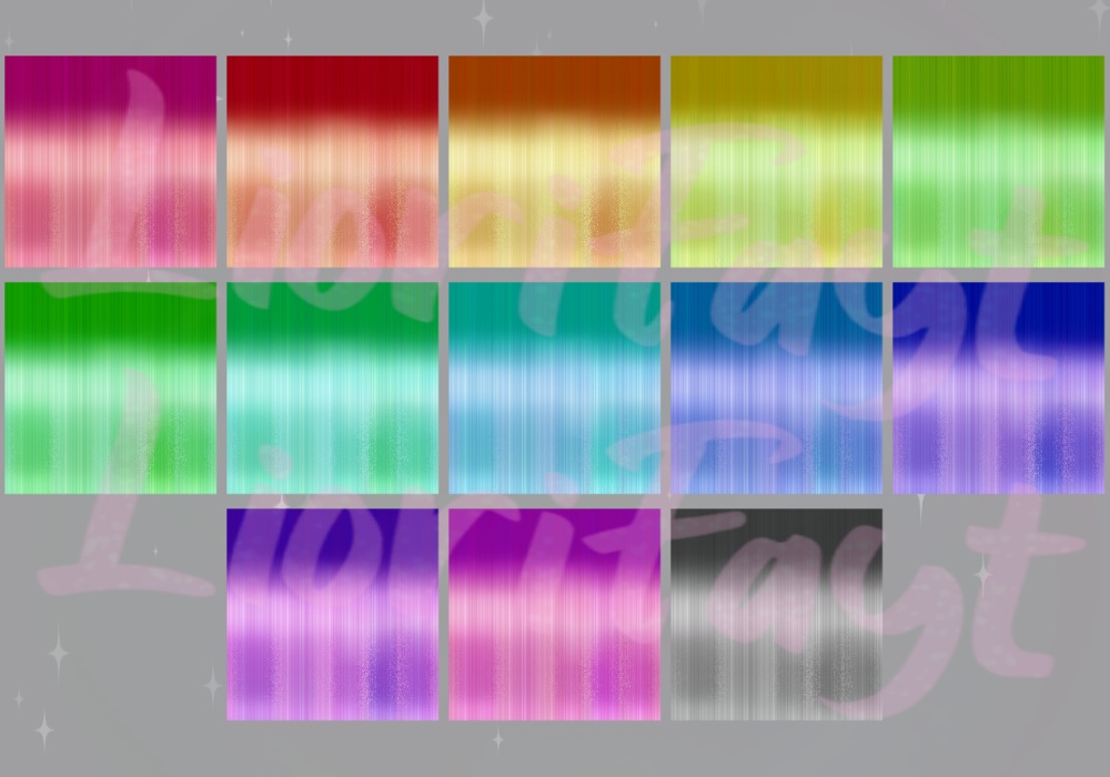 Fizzypop Hair Textures