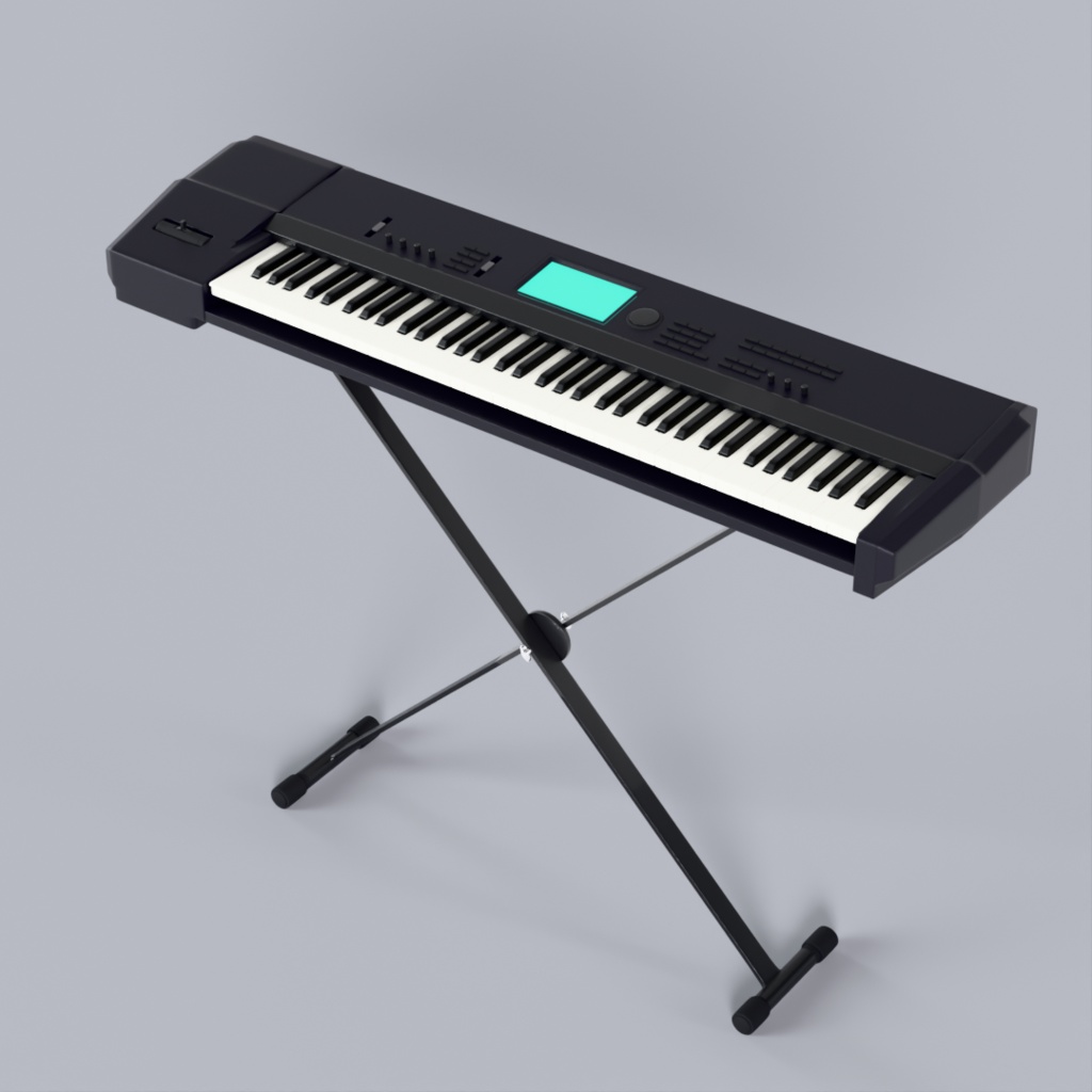 キーボード（スタンド付き） Keyboard with stand