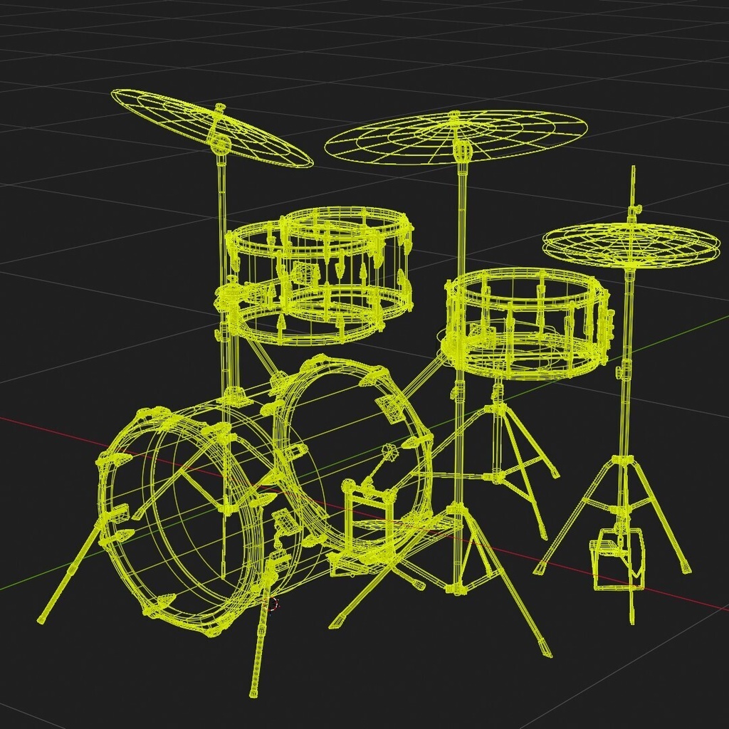 ミニドラムセット Drum Set