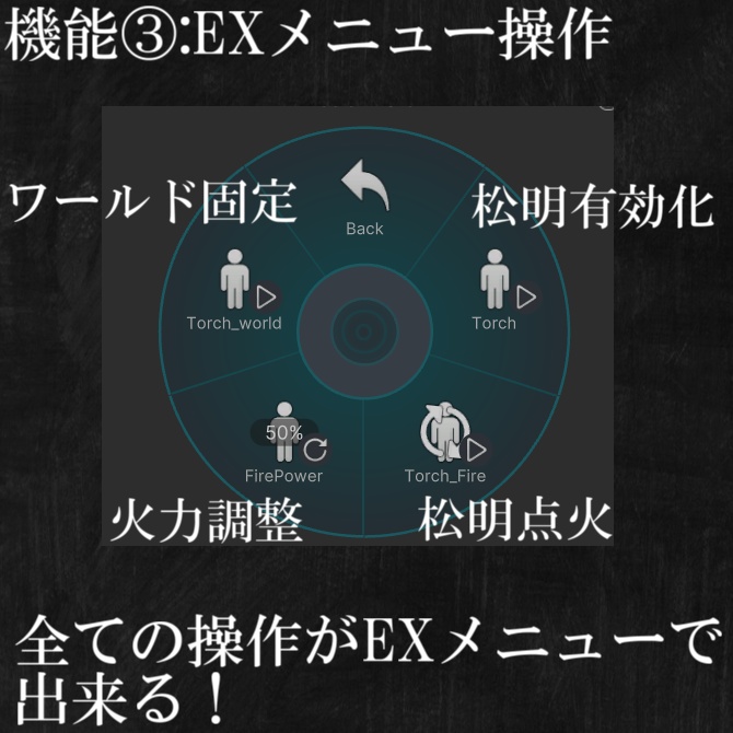 【MA設定済み】ローポリ松明