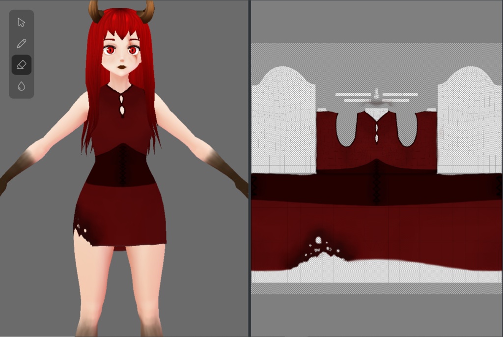 Vroid dress