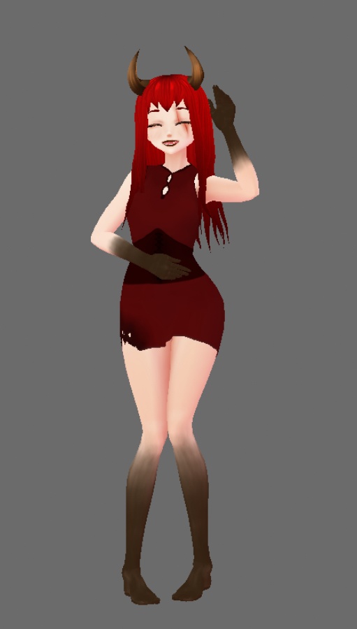 Full demon girl vrm // 悪魔の女の子のための完全なテクスチャ
