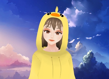 Full Vroid avatar duck girl | フルVroidアバターアヒルの女の子